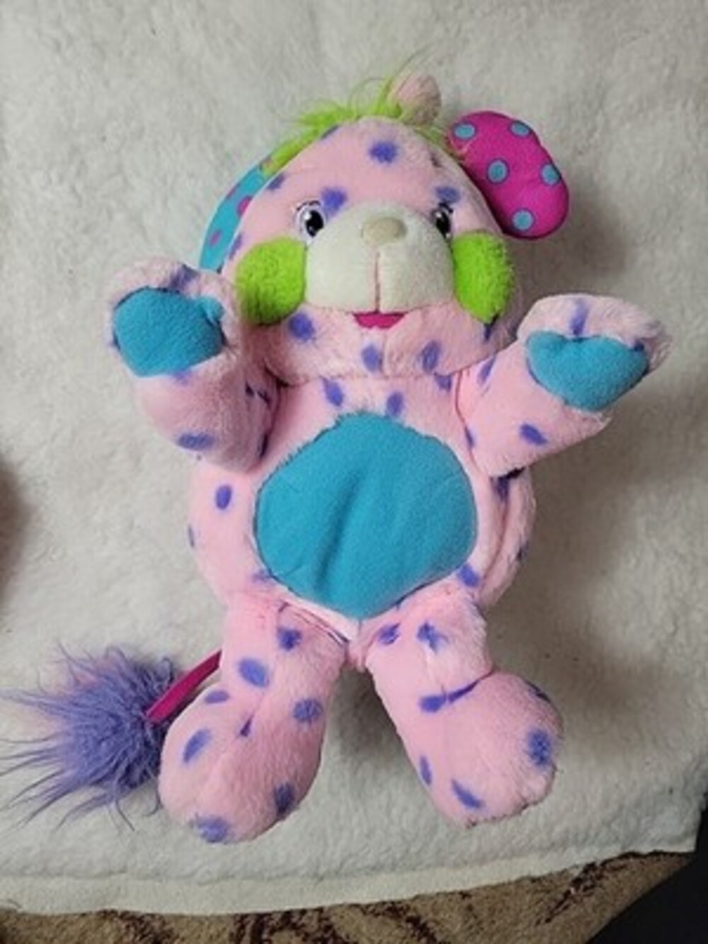 2001 POPPLES (12") Polka Dottie Plush Doll by Toymax